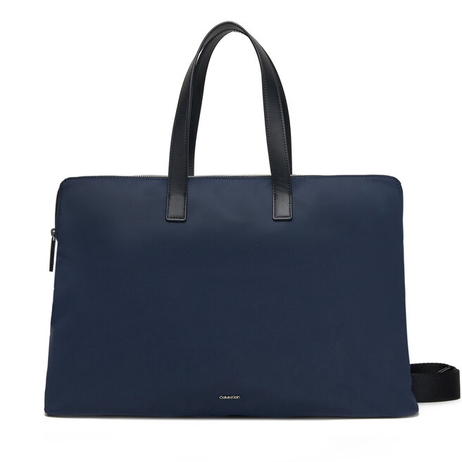 Torba Calvin Klein Business Tech 2g Carryall - Granatowy