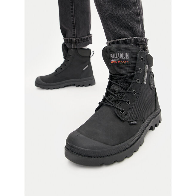 Trapery Palladium Pampa Sc Wpn U-S 77235-010-M Czarny - kobiece