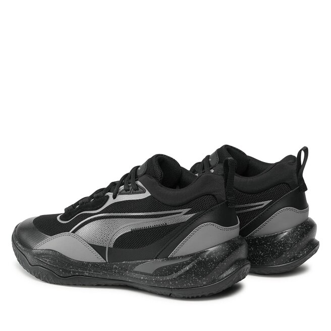 Puma Cipő Puma Playmaker Pro Trophies 379014 01 Puma Aged Silver/Cast Iron/Puma Black