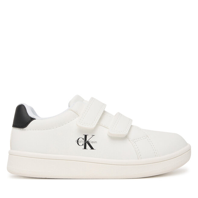 Sneakersy Calvin Klein Low Cut Velcro V1X9-83275-1355 Biały - chłopięce