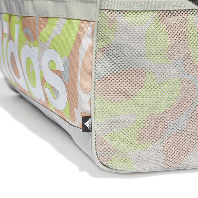 adidas Táska adidas Linear Graphic Duffel Bag (Small) IJ5638 Multco/Wonsil/White