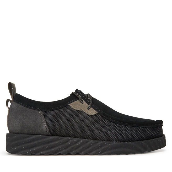 Półbuty Clarks Wallabee  - Czarny