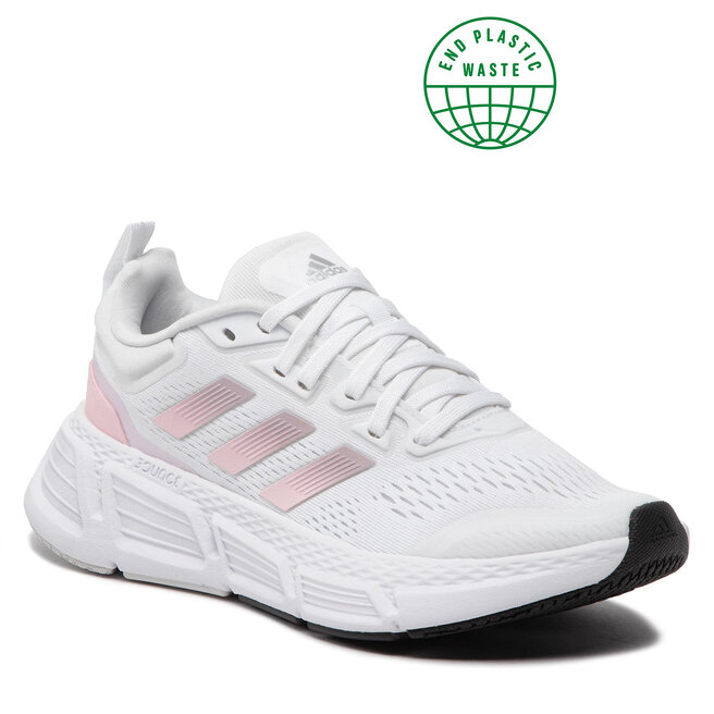Παπούτσια adidas Questar GZ0618 Cloud White / Matte Silver / Almost Pink