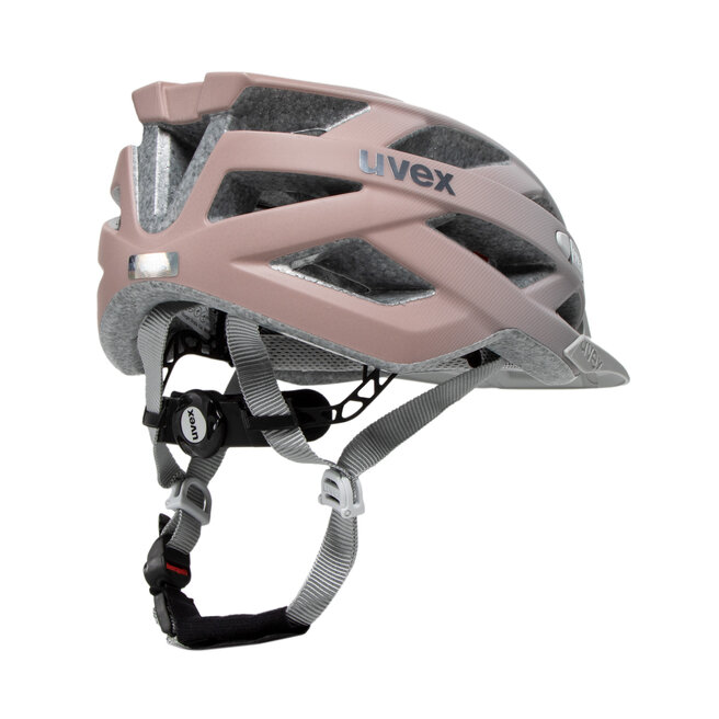 Uvex Каска за колоездене Uvex I-Vo Cc 4104233415 Grey/Rose Mat