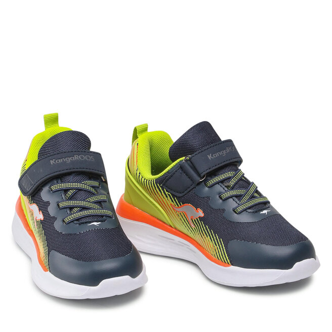 KangaRoos Sneakersy KangaRoos Kq-Unique Ev 18837 000 4054 Dk Navy/Lime