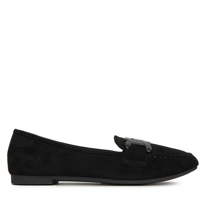 Loafersy DeeZee LE601-41 Czarny - kobiece