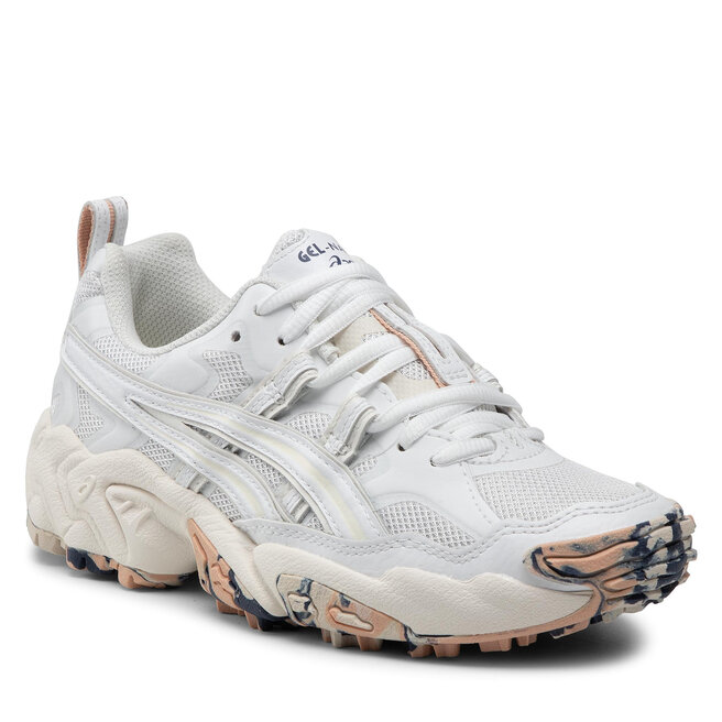 gray asics running shoes