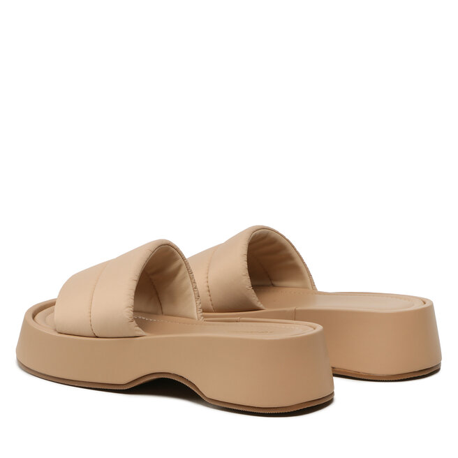 DeeZee Șlapi DeeZee Y8865-7A Dark Beige