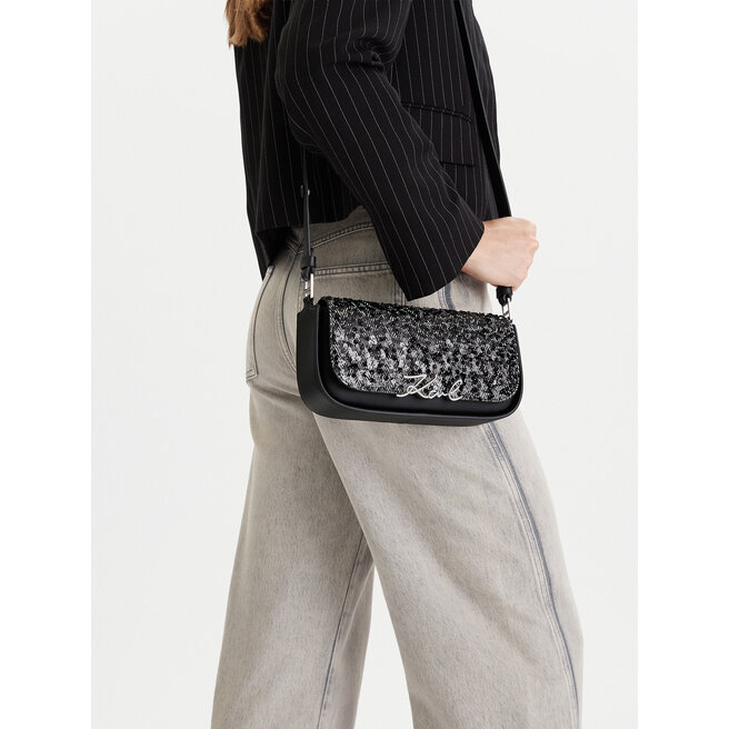 Torebka KARL LAGERFELD A4W30040 Czarny -