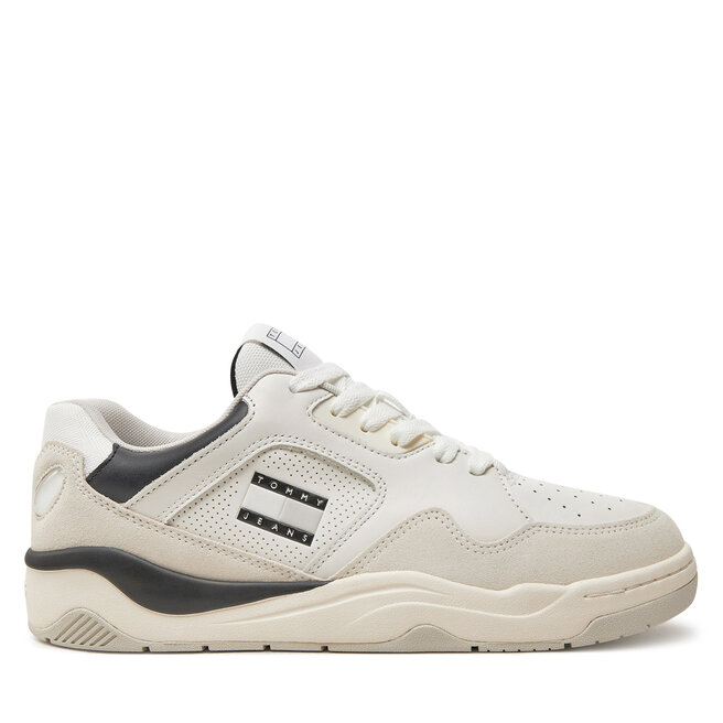 Sneakersy Tommy Jeans Tjm New Basket Sneaker Lc - Czarny