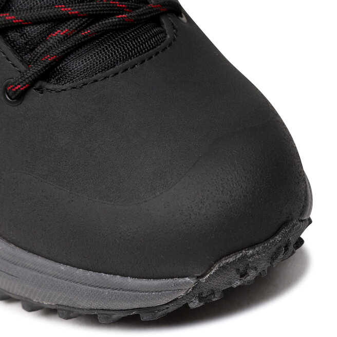 Halti Trekingová obuv Halti Hakon Mid Dx W Trekking Shoe 054-2727 Black/Bordeaux P9969