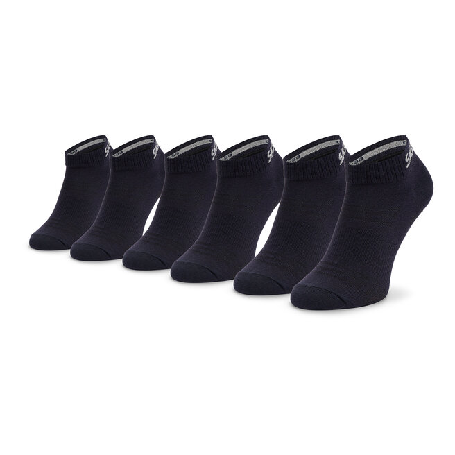 Σετ 3 ζευγάρια κοντές κάλτσες unisex Skechers SK43022 Navy 5999
