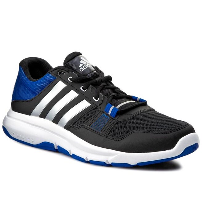 Boty adidas Gym Warrior 2 B23609 Black Silver Blue eobuv.cz
