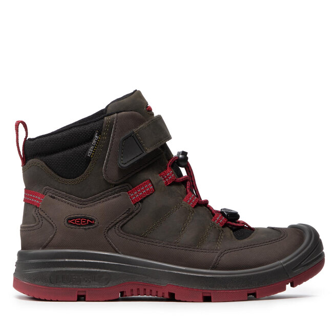 Keen Туристически Keen Redwood Mid Wp 1023885 Steel Grey/Red Dahlia