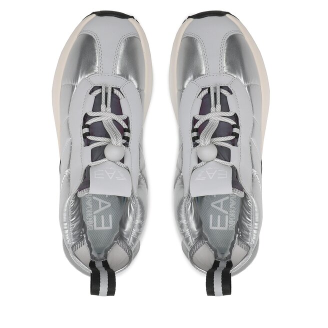 EA7 Emporio Armani Sneakers EA7 Emporio Armani X8M004 XK308 R656 Silver/White/Iridesc Mountain