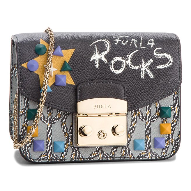 Torebka Furla Metropolis 977988 B BTA6 K65 Toni Onyx Onice
