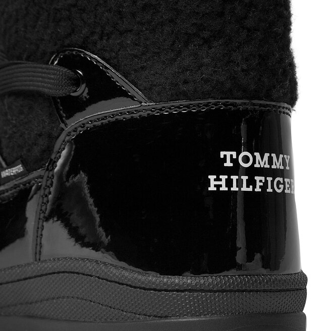 Tommy Hilfiger Cizme de zăpadă Tommy Hilfiger T3A6-33067-1630999 S Black 999