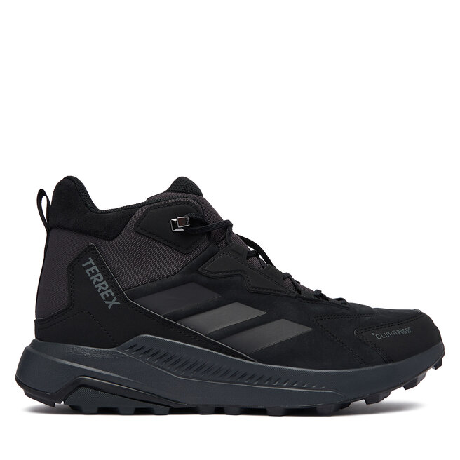 Trekkingi adidas Terrex Anylander Leather Mid Climaproof Hiking Shoes KH8875 Czarny