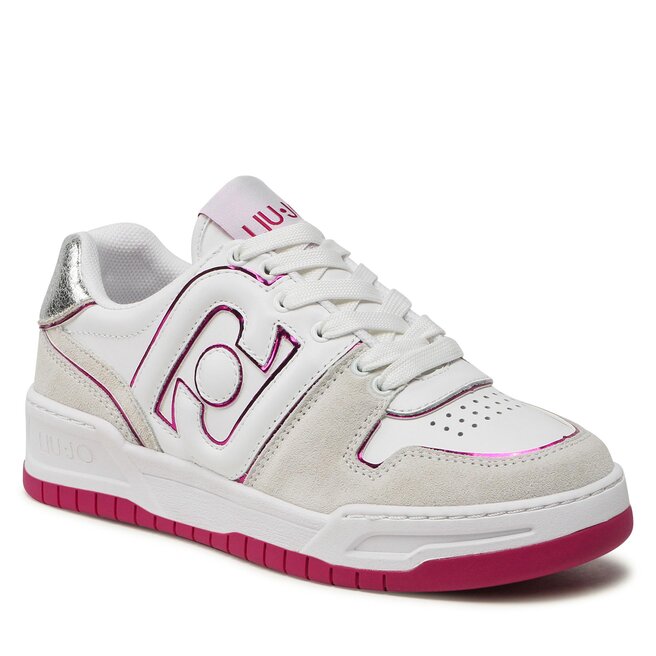Liu Jo Сникърси Liu Jo Gyn 21 BA3095 PX310 White/Fuxia S1021
