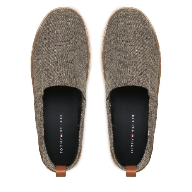 Tommy Hilfiger Еспадрили Tommy Hilfiger Th Espadrille Core Chambray FM0FM04451 Black BDS