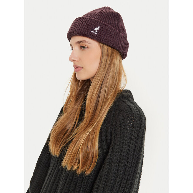 Czapka Kangol Cardinal 2 Way Beanie - Fioletowy
