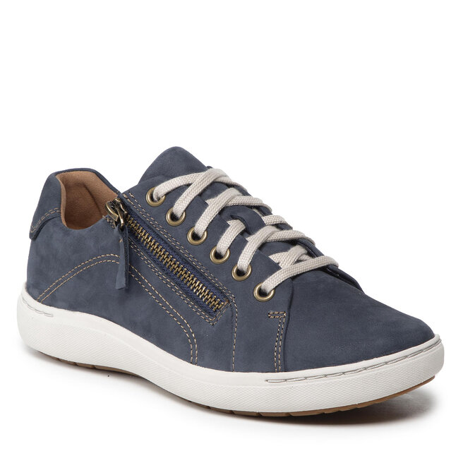 Sneakers Clarks Nalle Lace 261635704 Navy Nubuck