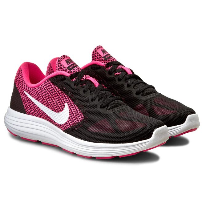 Zapatos Nike Revolution 3 819303 600 Hyper Pink/White/Black •