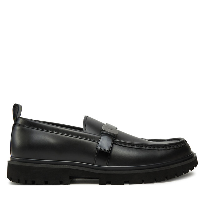 Mokasyny Calvin Klein Jeans Eva Apron Loafer Hdw - Czarny