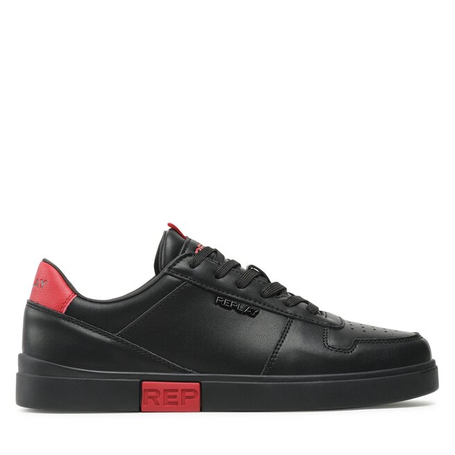 Sneakersy Replay Polaris Court GMZ3P 000 C0008L Black/Red 0178 eobuv sk
