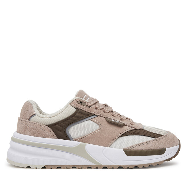 Sneakersy EA7 Emporio Armani X8X240 XK434 - Brązowy