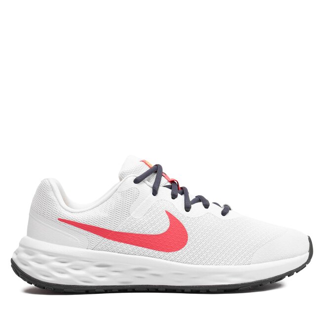 Buty do biegania Nike Revolution 6 Nn (Gs) - 101 Biały