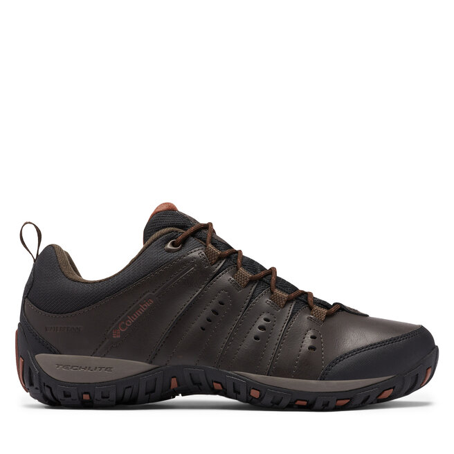 Trekkingi Columbia Woodburn II Waterproof - Brązowy