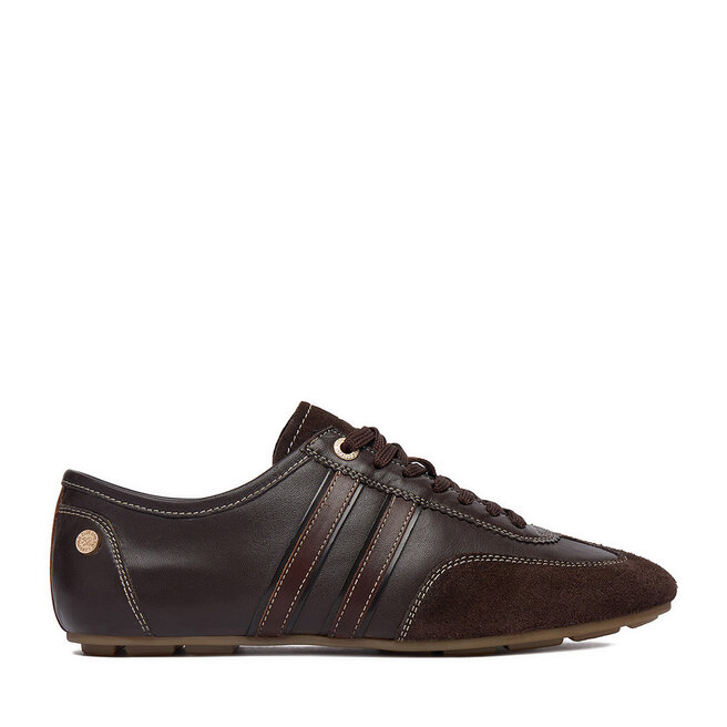 Sneakersy Beverly Hills Polo Club EO-WI45-BILL-01 Brązowy ciemny - kobiece