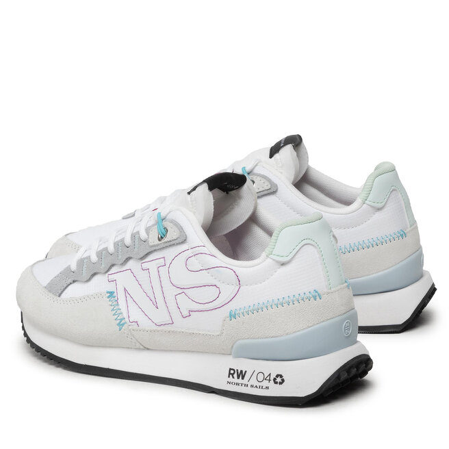 North Sails Sneakers North Sails Hitch RW-04 Brink 061 White/Lt Blue/Turquoise