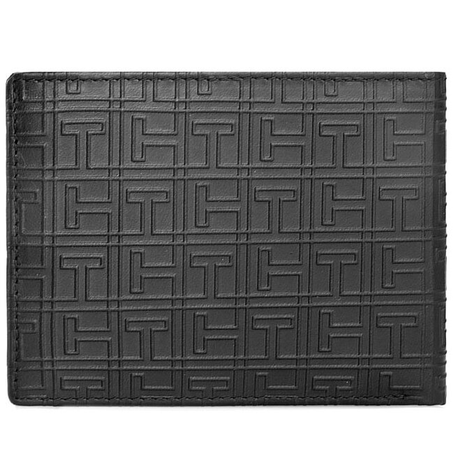 Tommy Hilfiger Ajándékszett Tommy Hilfiger Nick CC Wallet+Keyfob Box AM0AM00946 Black 001