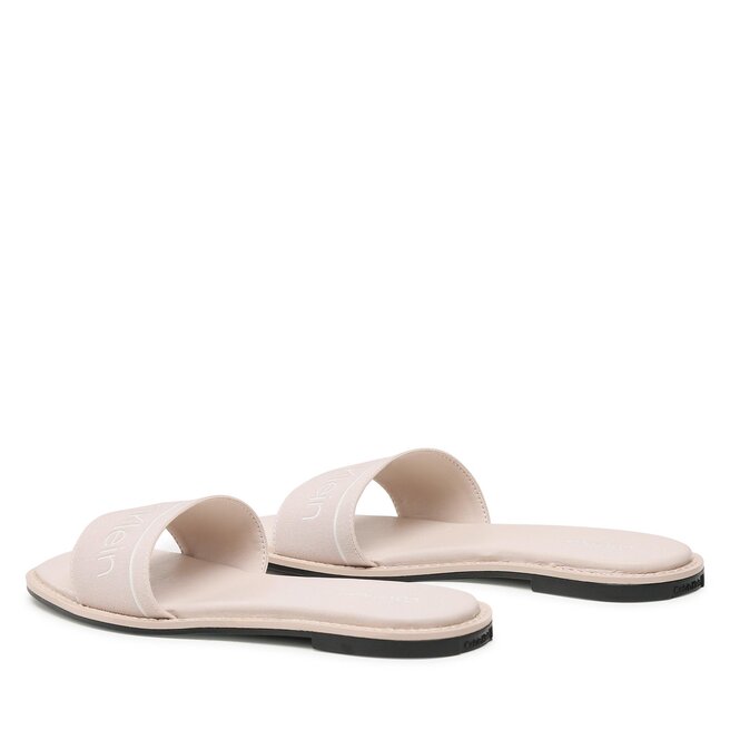 Calvin Klein Șlapi Calvin Klein Squared Flat Slide He HW0HW00817 Crystal Grey ABH