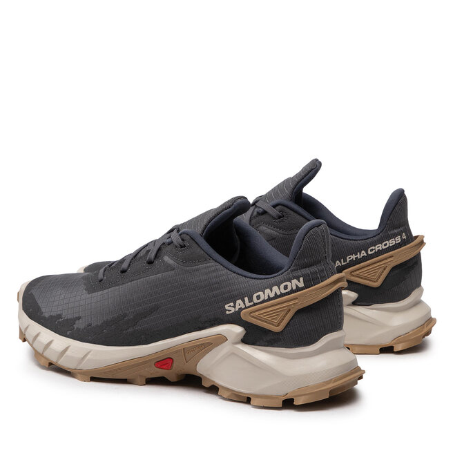 Salomon Обувки Salomon Alphacross 4 417241 29 W0 Ebony/Rainy Day/Phantom