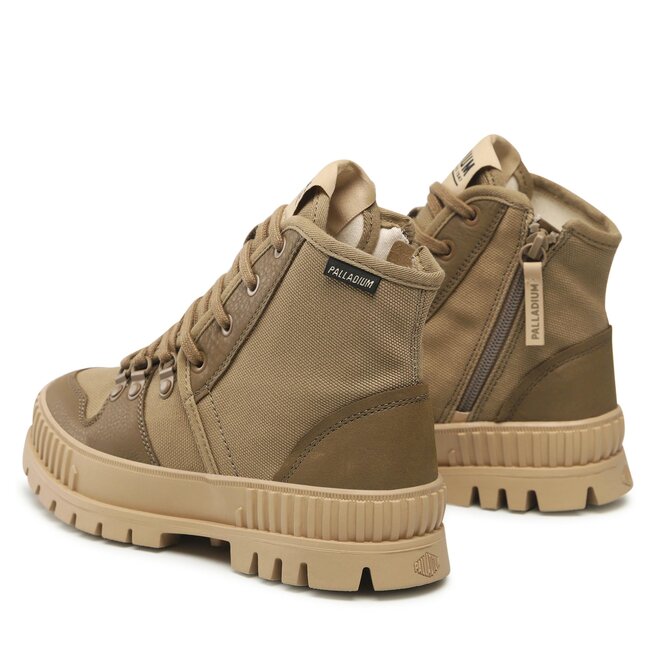 Palladium Schnürstiefeletten Palladium Pallashock Hiker 77968-307-M Olive