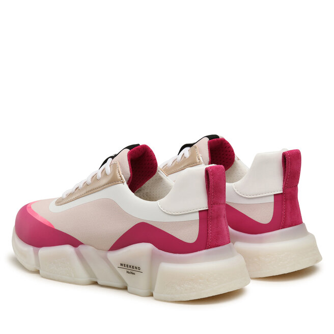 Weekend Max Mara Sneakersy Weekend Max Mara Patenza 2357610932 Pink 002
