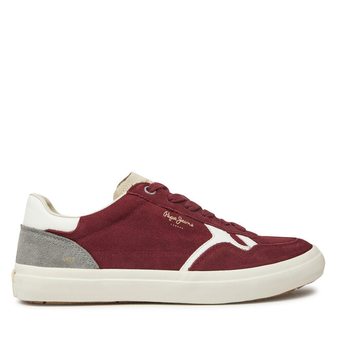 Sneakersy Pepe Jeans - Bordowy