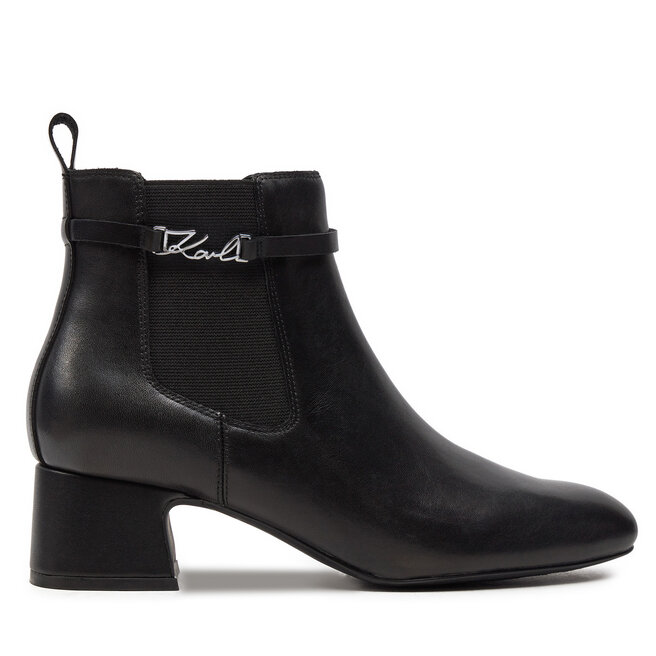 Botki KARL LAGERFELD Bonnie - Czarny