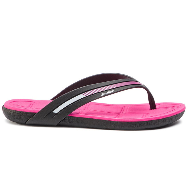 Flip flop Rider Elite II Fem 82502 Black Pink 20753 epantofi.ro