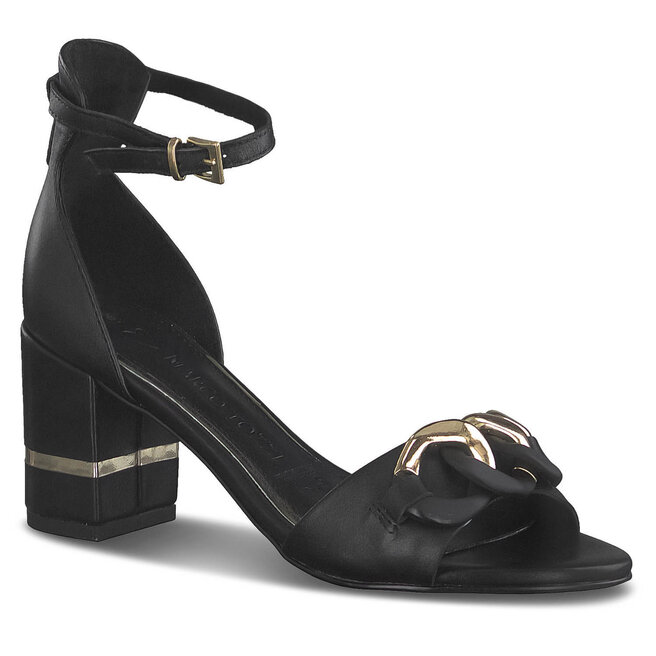 Sandale Marco Tozzi 2-28306-20 Black/Gold 085