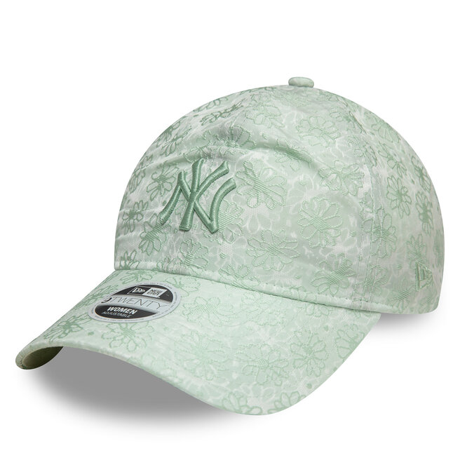 Czapka z daszkiem New Era New York Yankees Floral 9Twenty - Zielony