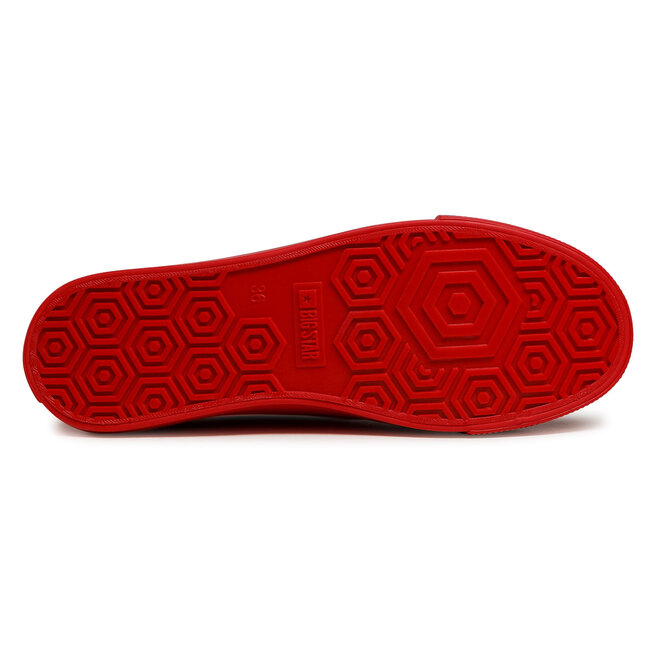Big Star Shoes Plátenky Big Star Shoes HH274677 Red