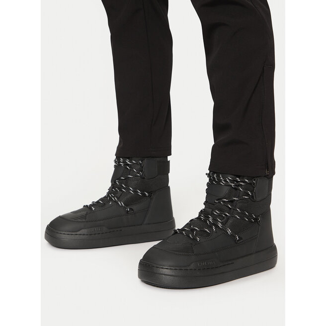 Śniegowce Moon Boot Park Sneaker Boot 80D2470060 Czarny - kobiece