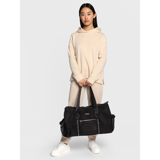 Liu·Jo 2F5033 T0300 poncho logo maxi grijs voor | schoenen voeten