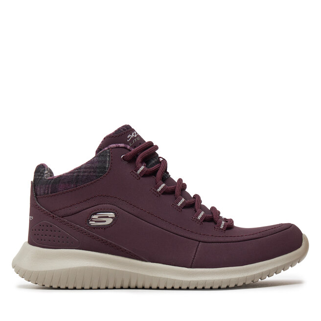 Sneakersy Skechers Just Chill - Bordowy