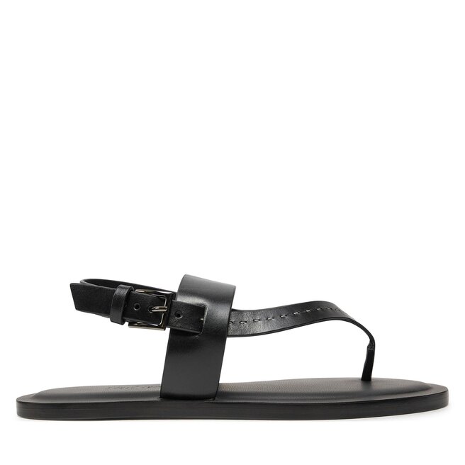 Sandały Max Mara Thongstitch - Czarny