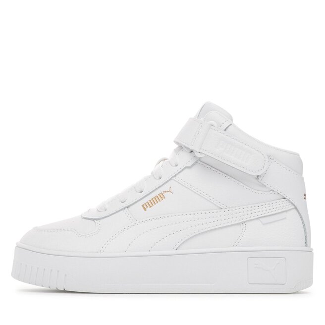 Puma Sportcipő Puma Carina Street Mid 392337 01 Puma White-Puma White-Puma Gold